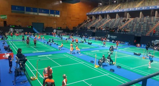 Latvijas badmintonistēm Eiropas čempionāts noslēdzas pirmajā kārtā