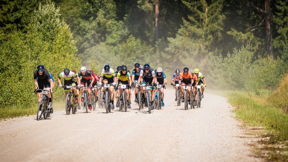 Kalnu riteņbraukšana. Latvijas valsts mežu MTB maratons 2022. Smiltenes posms - 6