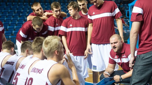 Eiropas U-20 basketbola čempionāts: Latvija - Spānija - 22