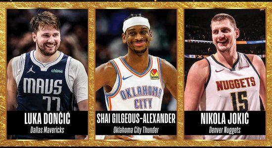 Jokičs, Dončičs vai Gildžess-Aleksandrs – kurš būs NBA sezonas vērtīgākais spēlētājs?