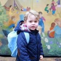 ФОТО: Принц Джордж впервые отправился в детский сад