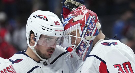 'Capitals' pārtrauc 'Avalanche' deviņu uzvaru sēriju