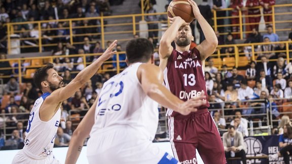 Basketbols, Pasaules kausa kvalifikācija: Latvija - Grieķija