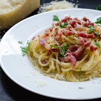 Ātrās vakariņas itāliešu gaumē – 'pasta carbonara'