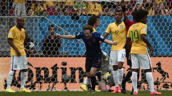 Pasaules kauss futbolā: Brazīlija - Nīderlande