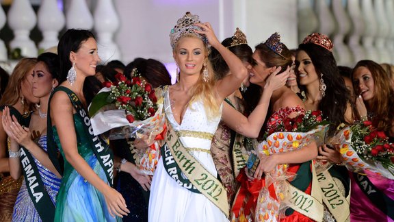 Miss Earth 2012 winner Tereza Fajksova