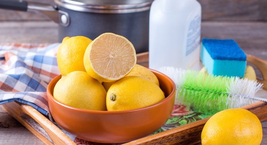 Teicams dezinfekcijas līdzeklis un logu tīrāmais – kā mājas uzkopšanā izmantot citronu