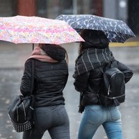В воскресенье в Латвии ожидаются дожди