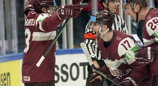 Хоккеисты сборной Латвии: "Мы там же, где и прежде, а целью был четвертьфинал"