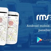 Rīgas mikroautobusu satiksmes minibusu pasažieriem pieejama mobilā lietotne