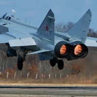 Burjatijā nogāzies iznīcinātājs–pārtvērējs MiG-31