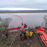 На Таймыре введен режим ЧС из-за разлива керосина