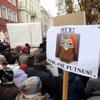 Novadu reformas pretinieki ceturtdien protestēs gan Rīgā, gan reģionos