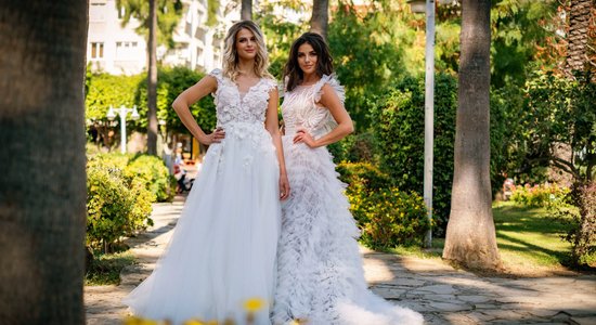 Foto: 'Ingrida Bridal' jaunā kāzu kleitu kolekcija