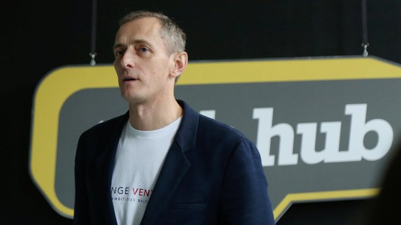 Techhub Riga līdzdibinātājs Andris K. Bērziņš