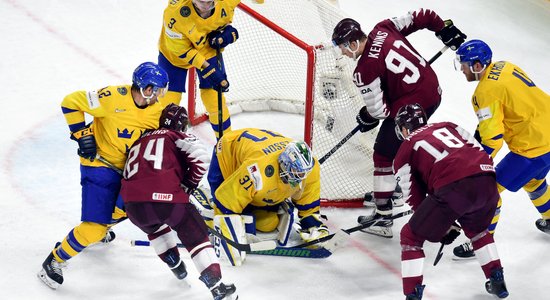 Video: Pasaules hokeja čempionāta ceturtdaļfināla skaistākie vārti un iespaidīgākie 'seivi'