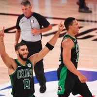 'Celtics' piespiež čempioni 'Raptors' nolikt savas pilnvaras