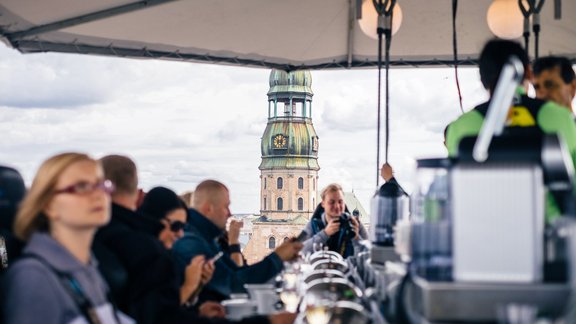 Dinner in the sky 2016 Rīga - 21