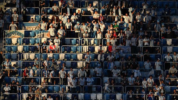 Argentīnas futbola fani