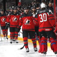 Kanāda gūst trīs ātrus vārtus un maču noved līdz drošai uzvarai pār Kazahstānu