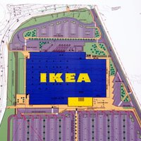 ФОТО. Рижская IKEA отметила праздник стропил: как она выглядит изнутри