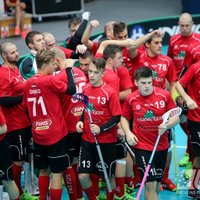 Čempione 'Lielvārde/FatPipe' pārtrauc 13 uzvaru sēriju Latvijas florbola čempionātā