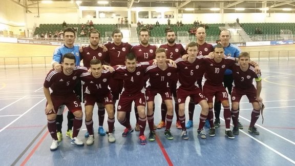 Latvijas izlase telpu futbols