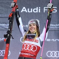 Amerikāņu kalnu slēpotāja Šifrina ar 14. uzvaru sezonā atkārto PK rekordu