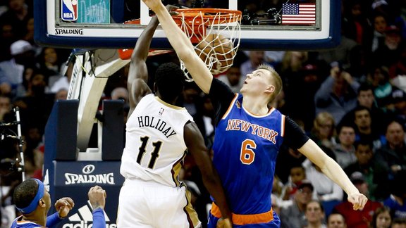  Basketbols, NBA: Knicks pret New Orleans Pelicans - 4