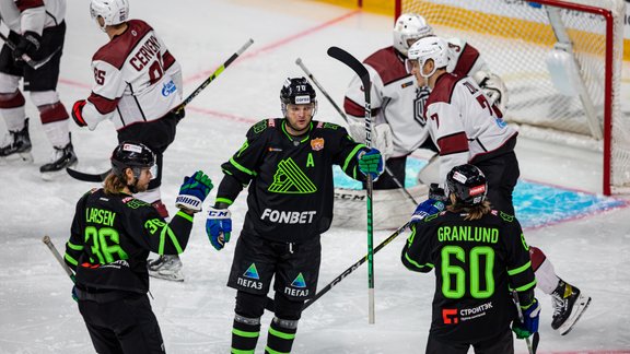 Hokejs, KHL spēle: Rīgas Dinamo - Ufas Salavat Julajev - 3