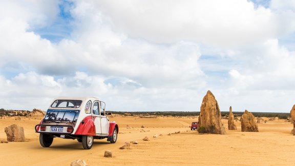 Citroen Austrālija Pinnacles Nambung National Park