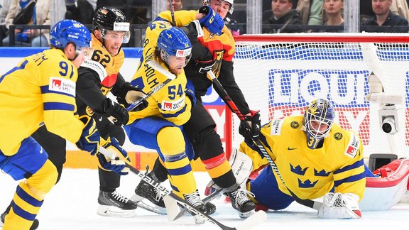 Hokejs, pasaules čempionāts: Zviedrija - Vācija - 3