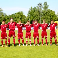 Latvijas U-21 izlase EČ atlasē tiksies ar futbola lielvalsti Angliju