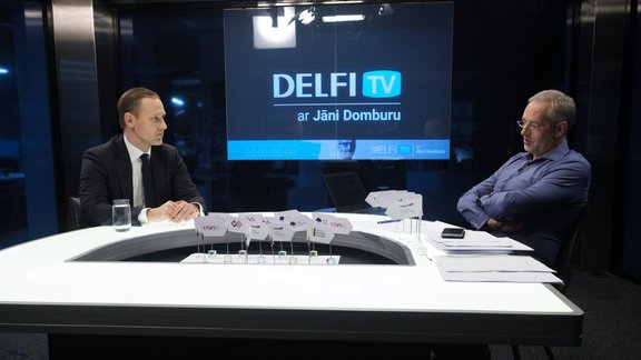 Delfi TV ar Domburu: Aldis Gobzems - 11