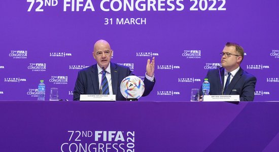FIFA neaptur Krievijas dalību un krievu valodu apstiprina par oficiālo