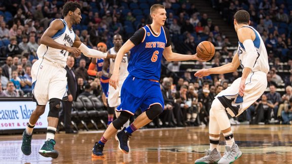 Basketbols, NBA spēle: Knicks - Timberwolves - 2