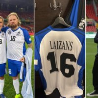 Spožums un posts: Bijusī Latvijas futbola zvaigzne Laizāns piedalās agresora sporta pasākumos