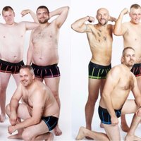 ФОТО. До и после: как худели латвийские "настоящие мужики" из телешоу на TV3