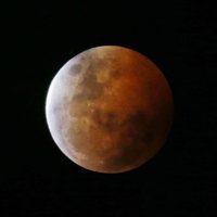 Жители Земли более часа наблюдали за "кровавой Луной"