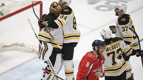 'Bruins' izslēdz 'Capitals' no NHL izslēgšanas spēlēm 'Bruins' izslēdz 'Capitals' no NHL izslēgšanas spēlēm