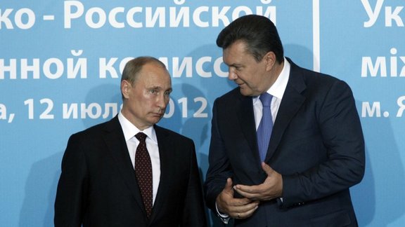 Putin and Yanukovich