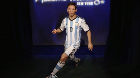 Madame Tussauds New York figure Lionel Messi 