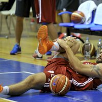 Latvijas otrā basketbola izlase arī atkārtotajā pārbaudes spēlē zaudē spēcīgajai Tunisijai