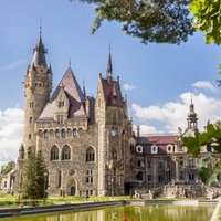 Deviņas greznas un brīnumskaistas pilis Polijā