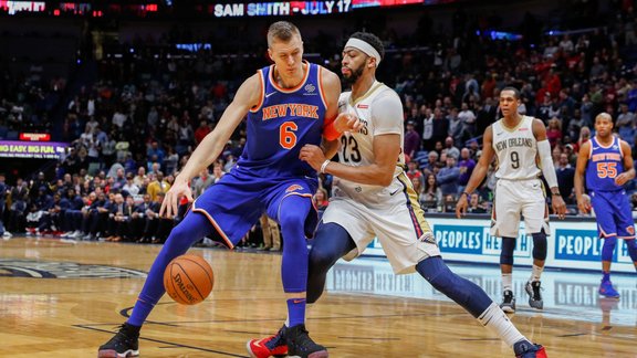 Basketbols, NBA:  Ņujorkas "Knicks" pret Ņūorleānas "Pelicans" - 1