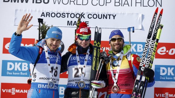 World Cup Biathlon, Johannes Thingnes Boe, Anton Shipulin, Martin Fourcade