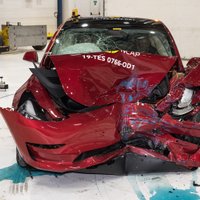 'EuroNCAP' testos 'Tesla Model 3' uzstādījis rekordu aktīvajā drošībā