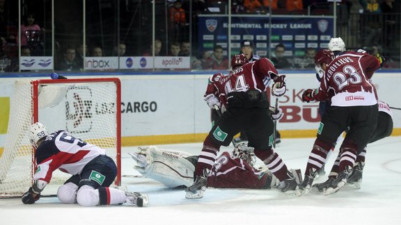 KHL Spēle: Rīgas Dinamo - Slovan