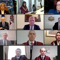 Video: Satversmes tiesa ar svinīgu sēdi sāk jauno tiesas gadu (plkst. 12.44)