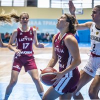 Latvijas U-20 basketbolistes FIBA 'Challenger' turnīrā izcīna pirmo uzvaru